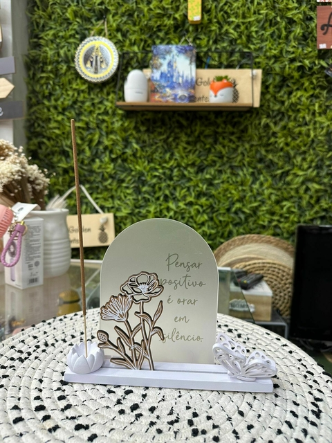 Placa/Incensário Positivo - comprar online