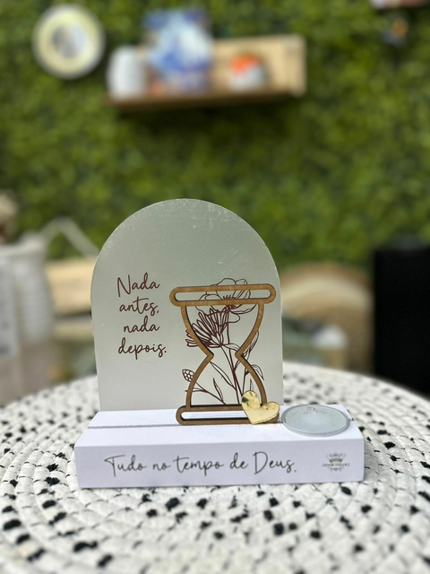 Placa/Vela Deus - comprar online