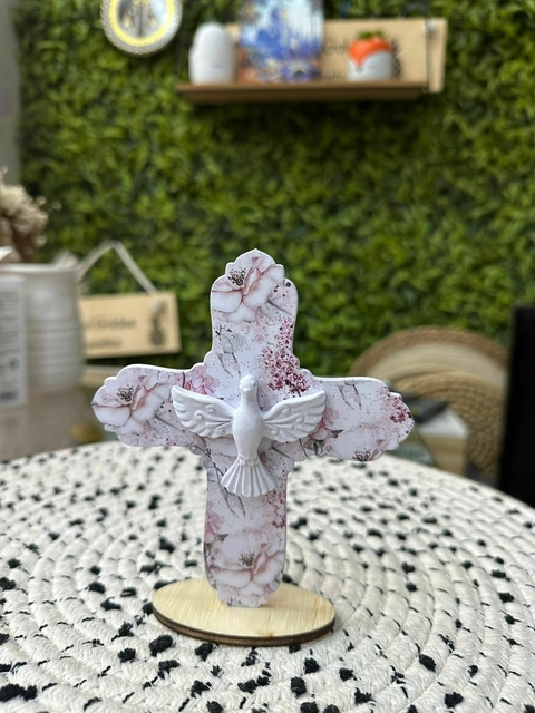 Placa Espirito Santo Cruz - comprar online