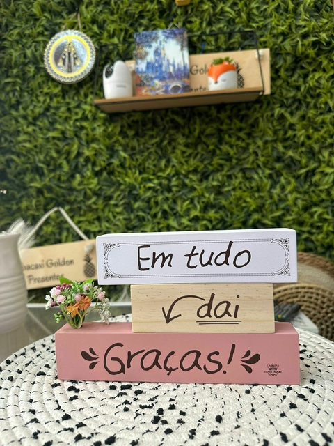 Placa Graças - comprar online