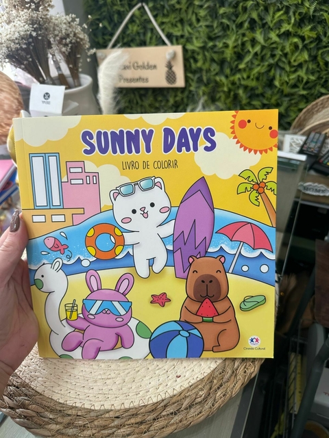 Livro Colorir Summy Days - comprar online