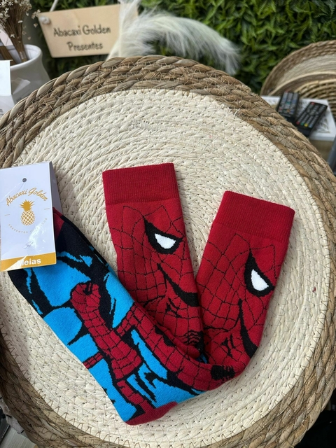 Meia Homem Aranha 33 ao 39 - comprar online