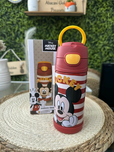 Garrafa Térmica Canudo Mickey - comprar online