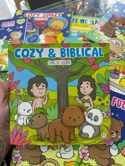 Livro Colorir Cozy & Biblical - comprar online