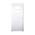 PUERTA ALUMINIO TAB TUBULAR 36mm 1/4 VIDRO ENTERO IZQ