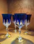 Taça de Cristal Strauss - Azul escuro - comprar online
