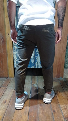 Pantalon Chino Bento Verde Tobillero en internet