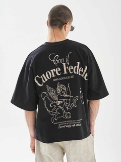 Remera Cuore Boxy Fit El Don - Giocatore