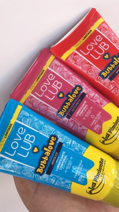 LOVE LUB BUBBALOVE GEL LUBRIFICANTE BEIJÁVEL - comprar online