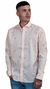 camisa de vestir estampa hoja art 1670 - comprar online