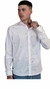 camisa de vestir estampa flor 1670 - tienda online