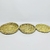 Bandeja de junco natural con color natural y trenzado blanco. - comprar online