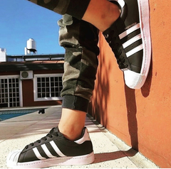 SUPERSTAR NEGRO C/BLANCO