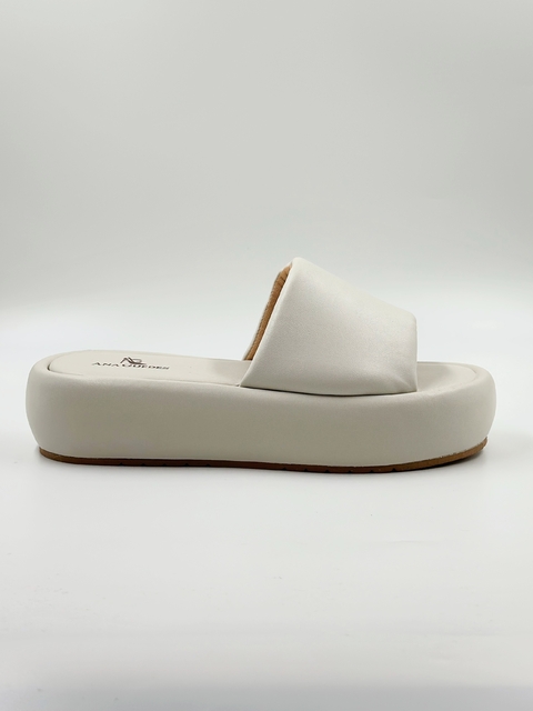 Flat Puffer Cor Off-White - Martina - comprar online