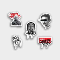 Pack de stickers Graff