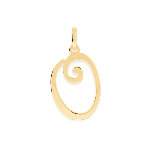 Pingente Rommanel Letra O - 540675