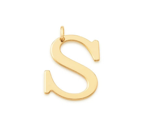 Pingente Rommanel Letra S - 542323 - comprar online
