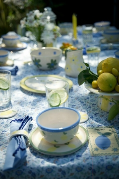 MESA COMPLETA "LIMONES AZUL" MILCUARENTA + SOFI EUGENI