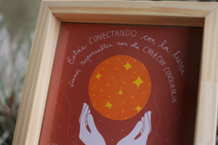 Cuadrito 15x15 box “CREA CON CONSCIENCIA” - comprar online
