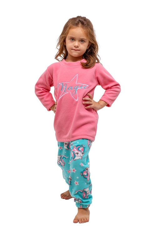 Pijama Infantil Feminino Inverno Soft