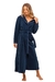 Roupão Feminino Soft Pettenati Liso Inverno com Bolso - MH Intimates
