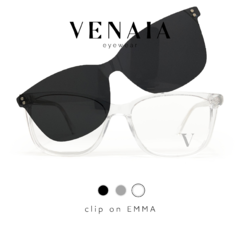 Clip on EMMA Transparente