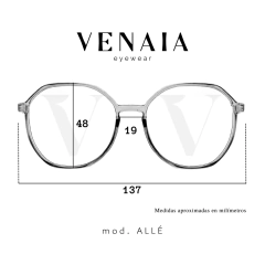 ALLÉ Negro - Venaia Eyewear
