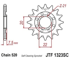 PIÑON JT AUTOLIMPIANTE HONDA CR CRF 13D