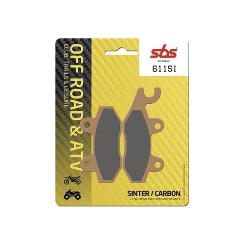 PASTILLA DE FRENO SBS SINTERIZADA CAN-AM DERBI HISUN KAWASAKI HUSQVARNA YAMAHA SUZUKI