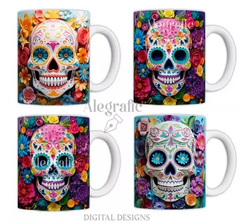 TAZA DIA DE MUERTOS 90