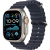Apple Watch Ultra 2 – GPS+Cel- 49mm – Titanio con Malla Oceano Azul Marino