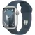 Apple Watch Series 9 GPS 45mm Silver con malla Azul Tormenta M/L