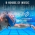 H2O AUDIO TRI - Auriculares de conducción ósea impermeables multi-Sport - Negro