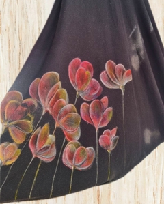 Falda de lanilla pintada - comprar online