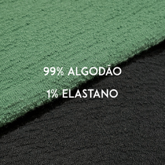Calça de moletom tweed verde - Transa 55