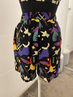 SHORTS MIRÓ PRETO - Transa 55