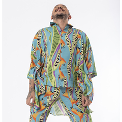 Kimono Tropicool Azul - loja online