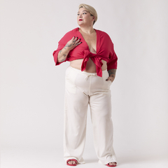 KIMONO VERMELHO NATURAL na internet