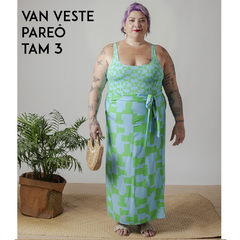 Saia Pareô Tesão Verde - Transa 55