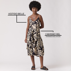 Vestido Belle Matisse Preto collab na internet