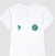 Camiseta Clássica Guarani IND feminina - branca