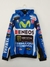 Aqueça-se com o Casaco de Moletom  Motors Monster Azul, Moda Esportiva  Adulto, com Capuz e Bolsos Canguru estampada , você só encontra na Loja Sancorpus.