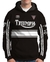 Casaco Moletom Motors Triumph Preto e Branco