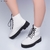 Coturno Feminino Croco Tratorado Branco - comprar online