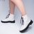 Coturno Feminino Croco Tratorado Branco - comprar online