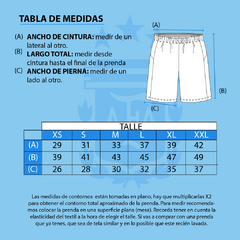 Short de Futbol Entrenamiento Tricampeón AFA. Marca: DRB en internet
