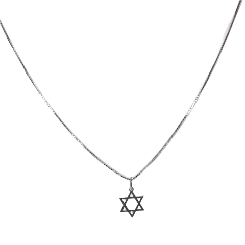 Corrente estrela de Davi 70 cm