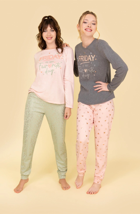 Pijama So Pink So Best Day