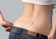 Tangaless Autoadhesiva Microfibra Strass 156
