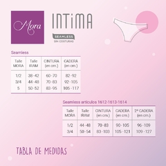 Culotte Sin Costuras Mora A205 - Los Tres Patitos
